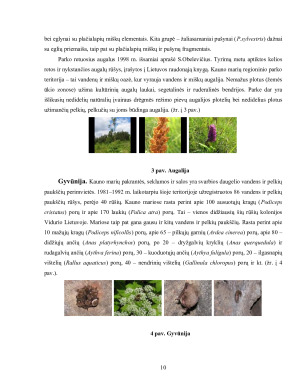KAUNO MARIŲ REGIONINIO PARKO ĮVERTINIMAS EKOLOGINIU ASPEKTU. Paveikslėlis 10