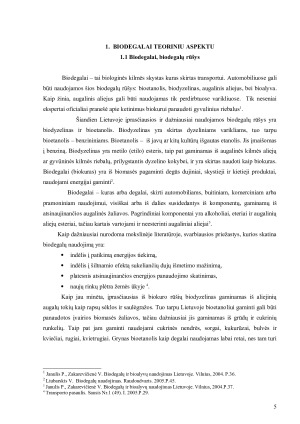 APLINKAI DRAUGIŠKO TRANSPORTO (BIODEGALAIS VAROMO) VEIKIMO PAGRINDAS, PRIVALUMAI IR TRŪKUMAI. Paveikslėlis 5