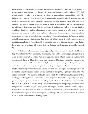 Lengvųjų automobilių parko atnaujinimo ekologiniai aspektai Lietuvoje. Paveikslėlis 4