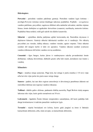 STICHINĖS NELAIMĖS IR APLINKOSAUGA. Paveikslėlis 6