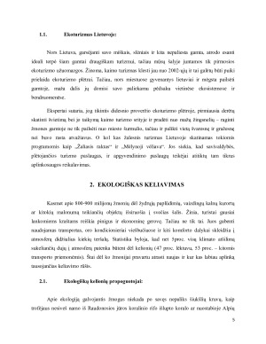 EKOLOGIŠKŲ KELIONIŲ RINKINYS. Paveikslėlis 5