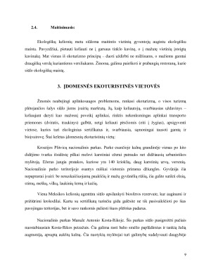 EKOLOGIŠKŲ KELIONIŲ RINKINYS. Paveikslėlis 9
