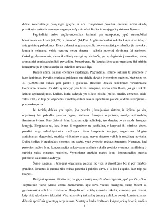 ORO TARŠOS ĮTAKA ŽMOGAUS SVEIKATAI. Paveikslėlis 3