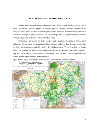KRAŠTOVAIZDŽIO EKOLOGINĖS PUSIAUSVYROS PALAIKYMO AKTUALIJOS ALYTAUS KRAŠTOVAIZDŽIO TERITORINIAME VIENETE. Paveikslėlis 4