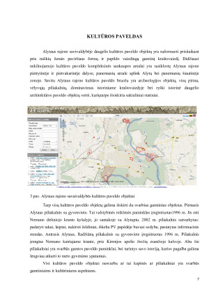 KRAŠTOVAIZDŽIO EKOLOGINĖS PUSIAUSVYROS PALAIKYMO AKTUALIJOS ALYTAUS KRAŠTOVAIZDŽIO TERITORINIAME VIENETE. Paveikslėlis 7