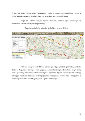 KRAŠTOVAIZDŽIO EKOLOGINĖS PUSIAUSVYROS PALAIKYMO AKTUALIJOS JURBARKO RAJONO KRAŠTOVAIZDŽIO TERITORINIAME VIENETE. Paveikslėlis 10