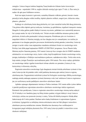 ATMOSFEROS ORO UŽTERŠTUMO BŪKLĖ LIETUVOJE. Paveikslėlis 5