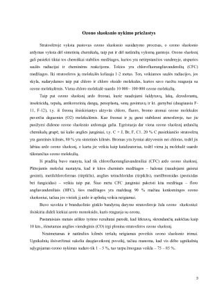 Ozono sluoksnio nykimo priežastys. Paveikslėlis 3