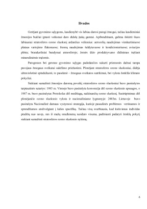 Ozono sluoksnio nykimo priežastys. Paveikslėlis 6