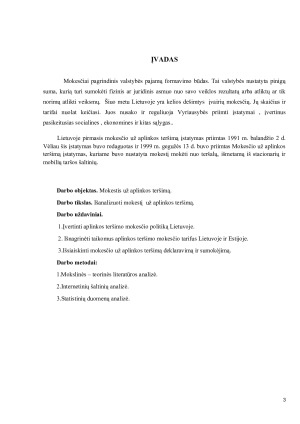 MOKESTIS UŽ APLINKOS TERŠIMĄ. Paveikslėlis 3