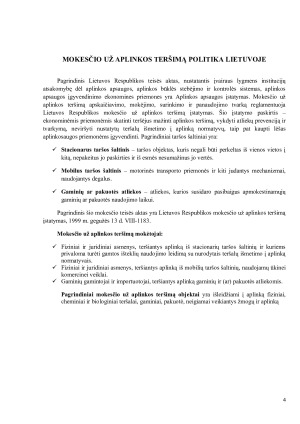 MOKESTIS UŽ APLINKOS TERŠIMĄ. Paveikslėlis 4