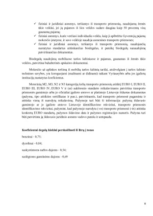 MOKESTIS UŽ APLINKOS TERŠIMĄ. Paveikslėlis 8