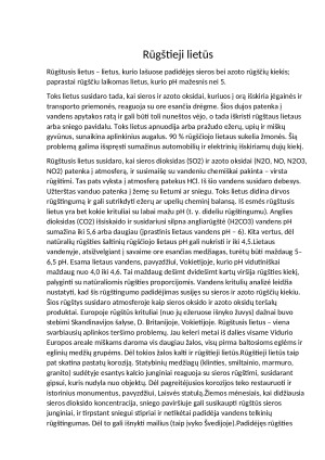 Atmosferos taršos reiškiniai ir jų poveikis aplinkai. Paveikslėlis 7