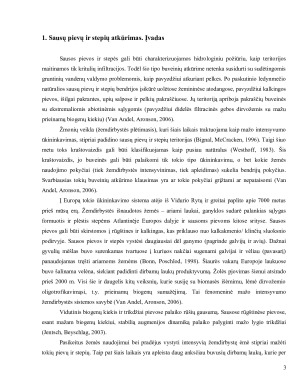 ATSTATOMOJI EKOLOGIJA – ĮVAIRIŲ EKOSISTEMŲ TIPŲ ATSTATYMAS. Paveikslėlis 3