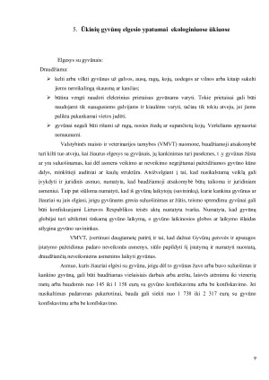 Ūkinių gyvūnų gerovė ekologiniuose ūkiuose. Paveikslėlis 9