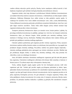 KELIŲ POVEIKIS SAUSUMOS IR VANDENS BENDRIJOMS. Paveikslėlis 10