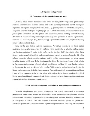 KELIŲ POVEIKIS SAUSUMOS IR VANDENS BENDRIJOMS. Paveikslėlis 4