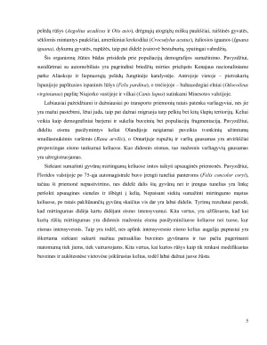 KELIŲ POVEIKIS SAUSUMOS IR VANDENS BENDRIJOMS. Paveikslėlis 5