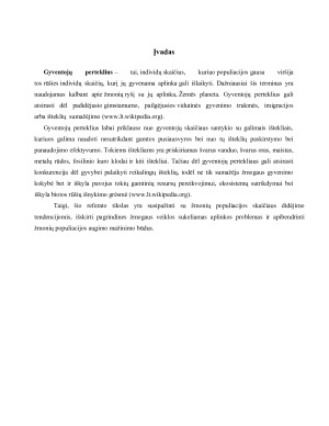 ŽMONIŲ SKAIČIAUS DIDĖJIMO SUKELIAMOS PROBLEMOS. Paveikslėlis 3