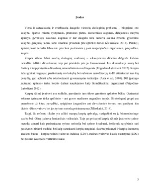 EPIFITINIŲ KERPIŲ RŪŠINĖS ĮVAIROVĖS TYRIMO METODIKA. Paveikslėlis 3