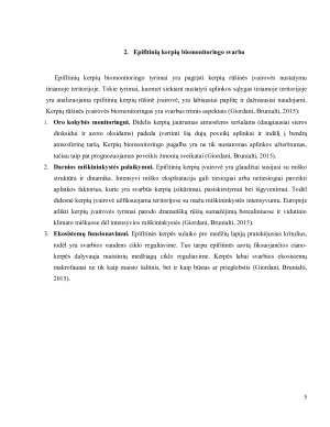 EPIFITINIŲ KERPIŲ RŪŠINĖS ĮVAIROVĖS TYRIMO METODIKA. Paveikslėlis 5
