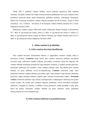 GĖLO VANDENS PROBLEMA. Paveikslėlis 6