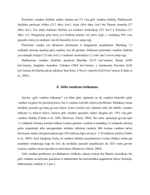 GĖLO VANDENS PROBLEMA. Paveikslėlis 8