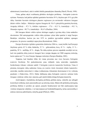 IŠSPRĘSTOS, SPRENDŽIAMOS IR NUMATOMOS DIDŽIAUSIOS GLOBALIOS EKOLOGIJOS PROBLEMOS. Paveikslėlis 4