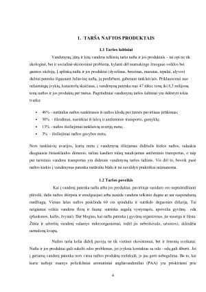 Vandenynų ir jūrų užterštumas nafta. Taršos valdymo metodai. Paveikslėlis 4