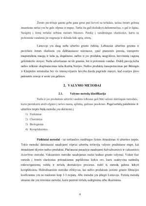 Vandenynų ir jūrų užterštumas nafta. Taršos valdymo metodai. Paveikslėlis 6