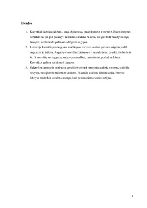 Kserofitų prisitaikymas sausoms augimo sąlygoms ir jų grupės pagal anatominius bei morfologinius požymius. Paveikslėlis 9