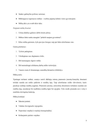 Miškų kraštovaizdžio analizė ir jo formavimosi ypatumai. Paveikslėlis 9