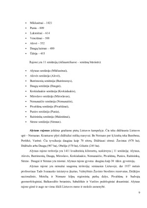 ALYTAUS RAJONO KRAŠTOVAIZDŽIO KAITOS ANALIZĖ 2010 – 2015 METAIS. Paveikslėlis 9