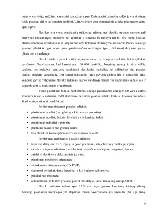 ANTRINIS IŠTEKLIŲ PANAUDOJIMAS. Paveikslėlis 6