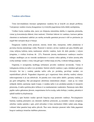 Vandens tarša – priežastys ir pasekmės. Paveikslėlis 5