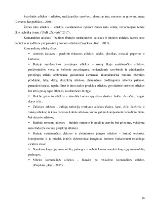 Surinktas komunalinių atliekų kiekis, tenkantis vienam gyventojui“ kartografuoti Europos Sąjungos valstybėse. Paveikslėlis 10
