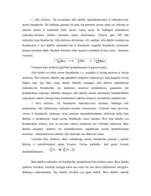 Radioaktyvumo matavimo būdai ir vienetai. Paveikslėlis 9