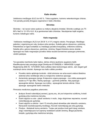 KENKSMINGOS MEDŽIAGOS NAUDOJAMOS PRAMONĖJE BEI. Paveikslėlis 10