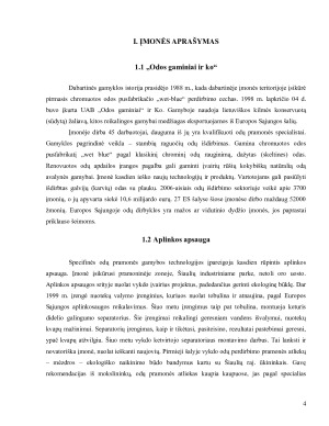 APLINKOS APSAUGA „ODA IR KO“ ĮMONĖJE. Paveikslėlis 4