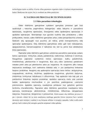APLINKOS APSAUGA „ODA IR KO“ ĮMONĖJE. Paveikslėlis 5