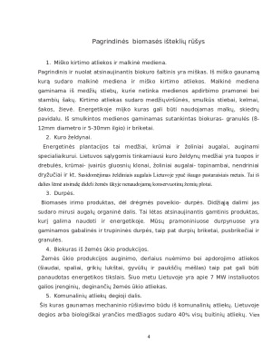 Biomasės panaudojimo galimybės Lietuvoje. Paveikslėlis 4