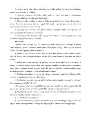 Šynolaidžių nomenklatūra ir montavimo būdai. Paveikslėlis 4