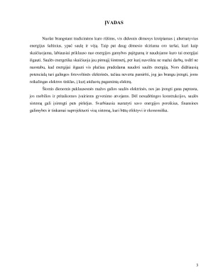 FOTOELEKTRINĖS JĖGAINĖS NAUDOJIMO GALIMYBIŲ NUSTATYMAS. Paveikslėlis 3