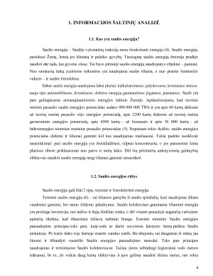 FOTOELEKTRINĖS JĖGAINĖS NAUDOJIMO GALIMYBIŲ NUSTATYMAS. Paveikslėlis 4