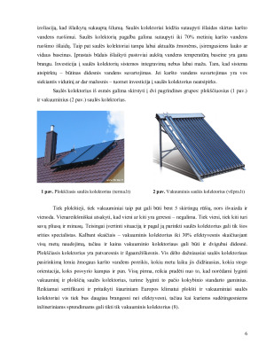 FOTOELEKTRINĖS JĖGAINĖS NAUDOJIMO GALIMYBIŲ NUSTATYMAS. Paveikslėlis 6