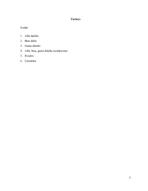 Alfa, beta,  gama dalelės ir jų susidarymas. Paveikslėlis 2