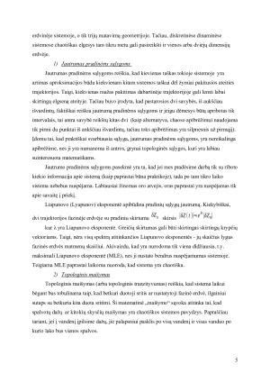 Chaoso teorija ir jos panaudojimas. Paveikslėlis 5