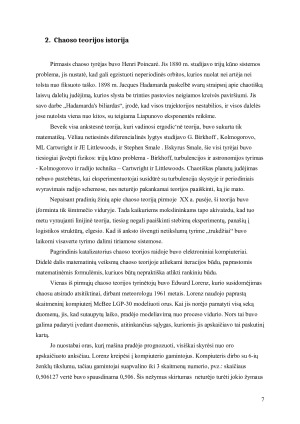Chaoso teorija ir jos panaudojimas. Paveikslėlis 7
