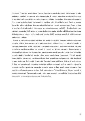 Atomas fizikoje, chemijoje, biologijoje. Paveikslėlis 10
