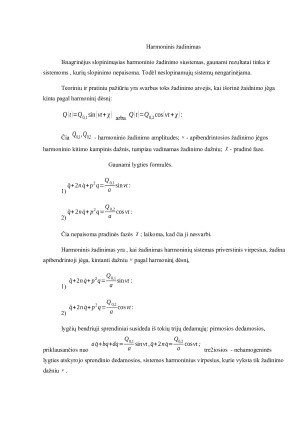Harmoniniai virpesiai. Paveikslėlis 8